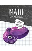 Math Graph Paper Notebook