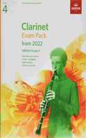 Clarinet Exam Pack from 2022, ABRSM Grade 4: Selected from the syllabus from 2022. Clarinet Part, Piano Accompaniment, Scales & Sight-Reading(ABRSM Exam Pieces)