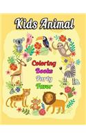 Kids Animal Coloring Books Party Favor