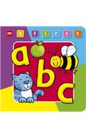 My First ABC Board Book Deluxe: A Padded, Sturdy, Colorful Book for Ages 0-3, Full of Friend