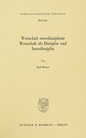 Wirtschaft Interdisziplinar