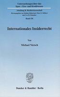 Internationales Insiderrecht