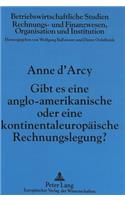 Gibt es eine anglo-amerikanische oder eine kontinentaleuropaeische Rechnungslegung?