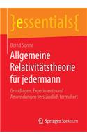 Allgemeine Relativitätstheorie Für Jedermann