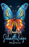 Mandala Butterflies Coloring Book for Adults