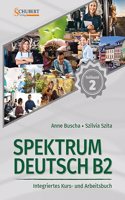Spektrum Deutsch in Teilbanden: Kurs- und Ubungsbuch B2 Teil 2 mit Losung