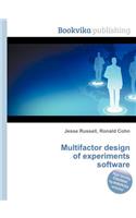 Multifactor Design of Experiments Software