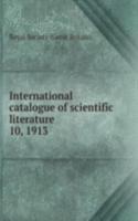 International catalogue of scientific literature