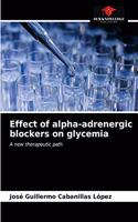 Effect of alpha-adrenergic blockers on glycemia