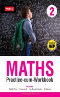 MTG Maths Practice-cum-Workbook Class 2 with NEP Guidelines - Fun Based Activity, Riddle Time, Crossword Included