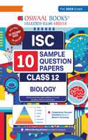 Oswaal ISC | 10 Sample Question Papers | Class 12 | Biology (For 2025 Exam)