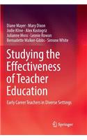 Studying the Effectiveness of Teacher Education