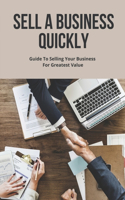 Sell A Business Quickly