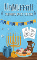 Hanukkah Coloring Book For Kids