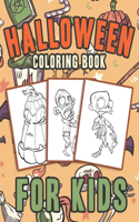 Halloween Coloring Book For Kids: Zombie Coloring Book for Kids, Teenagers, Tweens, Boys & Girls Practice for Stress Relief & Relaxation, Over 76 Coloring Pages Zombie, Pumpkin, Mons