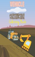 Vehicle Construction Coloring Book