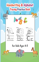 Handwriting & Alphabet Tracing Practice Book For Kids