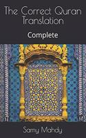 The Correct Quran Translation