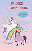 Unicorn coloring book for toddlers