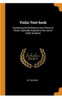 Violin Text-Book