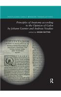 Principles of Anatomy According to the Opinion of Galen by Johann Guinter and Andreas Vesalius