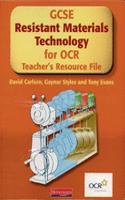 GCSE Resistant Materials for OCR Teacher's Resource File