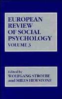 European Review of Social Psychology