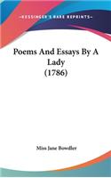 Poems And Essays By A Lady (1786)