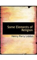 Some Elements of Religion