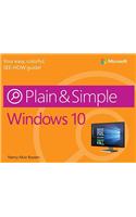 Windows 10 Plain & Simple