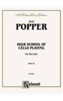 POPPER HIGH SCHOOL CELLO OP73 C