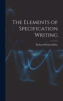 Elements of Specification Writing