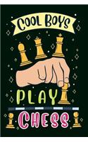 Schach Notizbuch Coole Jungs spielen Schach