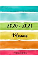 2020-2021 Two Year Monthly Planner