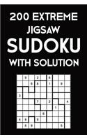 200 Extreme Jigsaw Sudoku With Solution