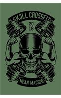 Skull Cross Fit Mean Machine