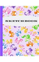 SketchBook: Blank Paper for Drawing, Doodling or Sketching