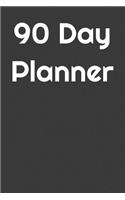90 Day Planner