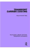 Transport Carrier Costing