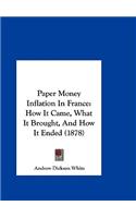 Paper Money Inflation in France