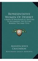 Representative Women Of Deseret