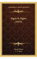 Signs Is Signs (1915)