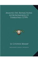 Analyse Des Refractions Astronomiques Et Terrestres (1799)