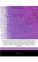 Articles on Independent Schools in Norfolk, Including: Watts Naval School, Gresham's School, Glebe House School & Nursery, Norwich High School for Gir