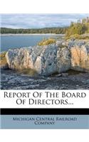 Report of the Board of Directors...