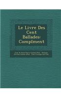 Le Livre Des Cent Ballades