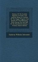 History of the Swedish Baptists in Sweden and America