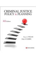 Criminal Justice Policy and Planning