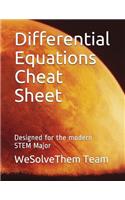 Differential Equations Cheat Sheet