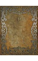 Monogram "p" Sketchbook